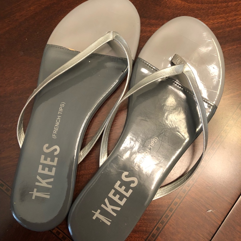 Tkees (French tips) in silver